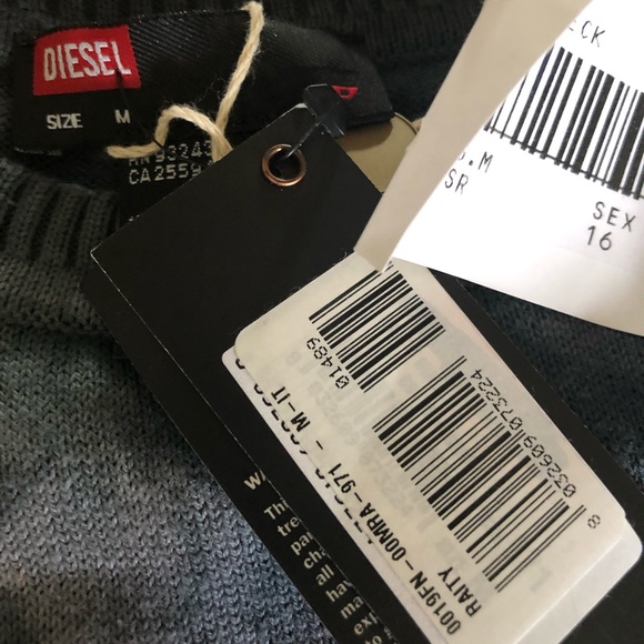 Diesel Crew neck Shirt / Sweater - Picture 2 of 3